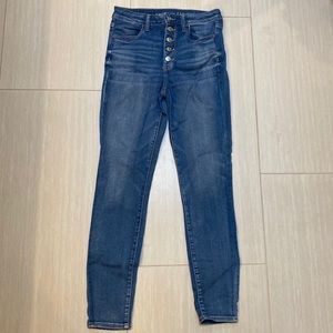 America Eagle High Waisted Jeans